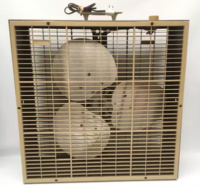 Vintage AIR KING Box Fan Model 2 Three Speed 22” Clean/Working • $96