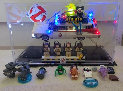 £42 • Buy LEGO 21108 Light Up GHOSTBUSTERS ECTO-1 SET 100% COMPLETE With Extra Mini Figure