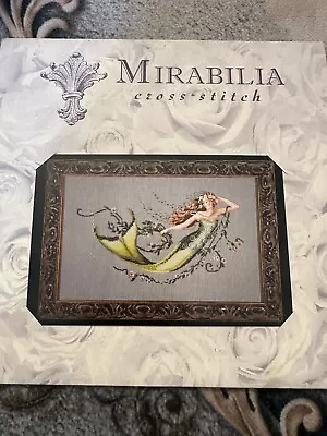 Mirabilia Nora Corbett Emerald Mermaid Cross Stitch Chart MD77 New Pattern • $15