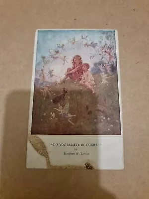 Postcard. Fairies. Margaret Tarrant. Vintage. Artist Drawn. C1940's .  • $3.91