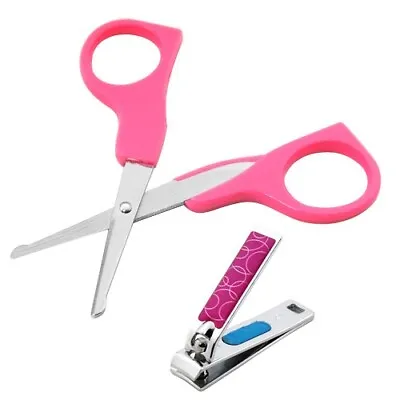 Baby Nail Clippers Set Scissors Timmer Grooming Care Kit Safety Boy Girl Child • £2.99