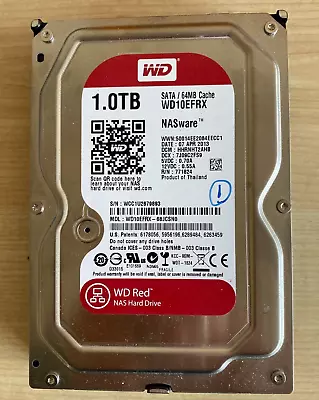 WD Red NAS Hard Drive 1.0Tb SATA WD10EFRX • £1.20