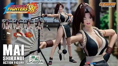 (in Stock) Storm Collectibles Kof King Of Fighter : Mai Shiranui ( Black Version • $140