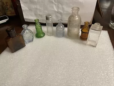 Lot Of 8 Vintage Small Assortment Of Bottle’s • $5