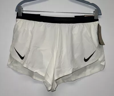 Nike Aeroswift Dri-Fit ADV 2  Brief Lined Running Shorts Size Medium FN3349-121 • $64.99