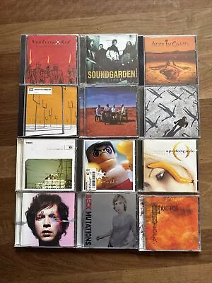 Perfect Circle Beck Soundgarden Thrice Muse Alice In Chains Rock Grunge 12 CDs • $17.99