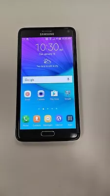 Samsung Galaxy Note 4 SM-N910T - 32GB - Charcoal Black (T-Mobile) Smartphone • $69