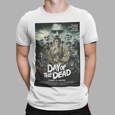 Zombies Day Of The Dead T Shirt Retro Tee Horror Classic Cult Gift 70s 80s UK • £6.99