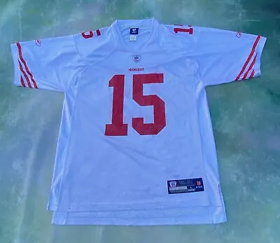 Reebok NFL San Francisco 49ers Michael Crabtree #15 Jersey Size L. • $44