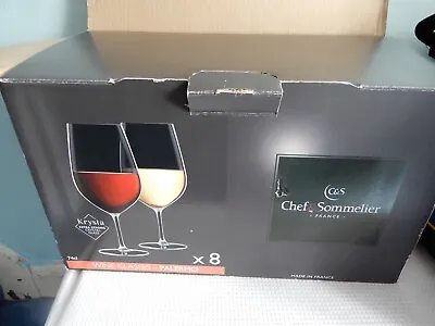 £25 • Buy Chef And Somelier Crystal Wine Glasses
