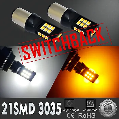 $19.98 • Buy Switchback Flashback Color Change 2057NA Parking Light Bulb|Directional Light