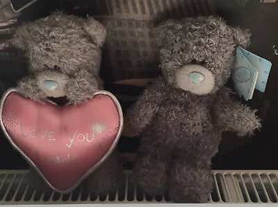 £9.99 • Buy ME TO YOU (Grey) Soft Plush Teddy Bears X2
