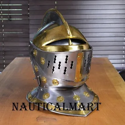 NauticalMart Medieval Knight 16th Century Close Helmet • $379