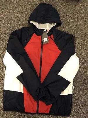 Primark Red White Blue Zipped Hooded Great Britain Jacket Olympics Medium • £4.99