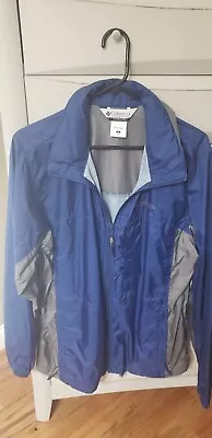 New Mens Columbia Rain Jacket With Hood Size Medium • $12.99