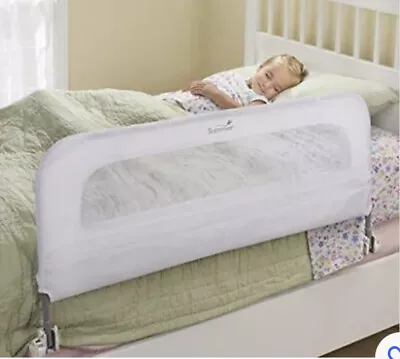 Summer Folding Single Hide Away Safety Bed Rail For Kids 42  NEW/DAMAGED BOX • $35.99