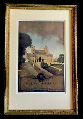 Maxfield Parrish “Villa Medici” Original 1904 Illust From Italian Villas & Grdns • $75