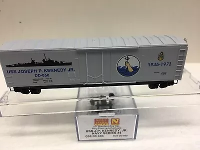 N Scale Micro Trains MTL 038 00 404 USS Joseph P Kennedy Jr Navy  #4 Box Car • $22.50