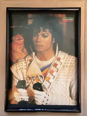 MICHAEL JACKSON- 1986 Framed Picture • $21.46