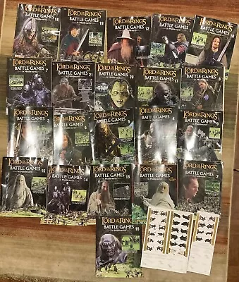 Games Workshop X Lord Of The Rings ‘Battle Games In Middle-Earth’ Magazine Lot • £25