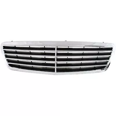 Chrome Black Grille For 2001-2004 Mercedes-Benz C-Class MB1200117 20388002239040 • $47.50