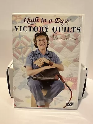 Quilt In A Day ~ Victory Quilts By Eleanor Burns 2 DVD Set Quilting Instruction • $11.95