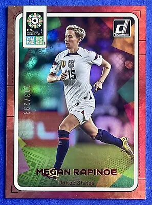 Megan Rapinoe 2023 Donruss FIFA Women's World Cup RED FOIL #230 /299 USA • $9.99