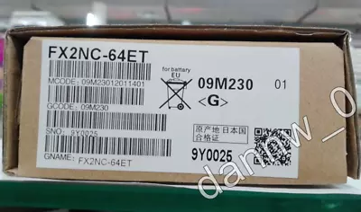 1PC New In Box Mitsubish FX2NC-64ET Expansion Module • $385.34