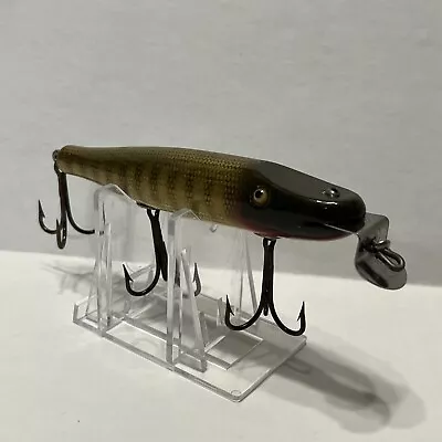 Vintage C.C.B. Co. Creek Chub Bait Co. Pikie Crank Bait Fishing Lure 9-7-20 • $26.88