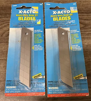 X-ACTO BLADES 2 Packs 10 Blades Total X243 Brand New! • $12.97