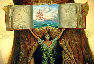 Vladimir Kush  GENEALOGY TREE  Giclee On Canvas - SIGNED LE# 239/250 • $7790