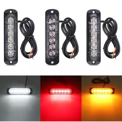 6 LED Light Bar Work Lamp Driving Fog Lights 12V - 24V Spot Beam Offroad SUV 4WD • £5.99