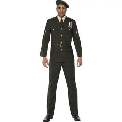 Adult Men's Wartime Officer Costume • £74.99