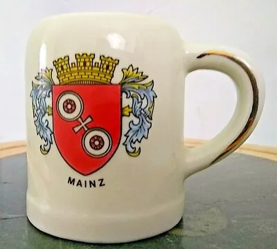 Germany Mini Beer Stein Mug Shot Glass Mainz • $13.92