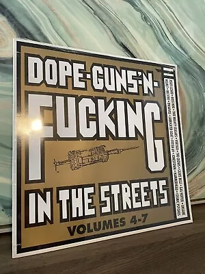 Punk Compilation Dope-Guns-'N-Fucking In The Streets Volumes 4-7 - SEALED RARE • $40.99