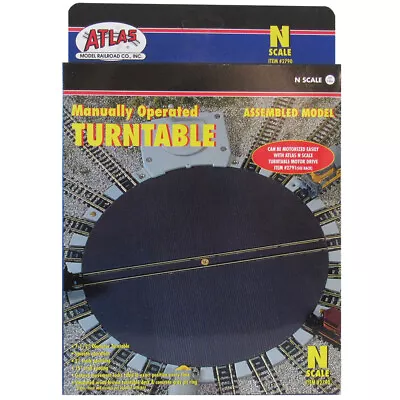 Atlas N Scale Manually Operated Turntable 2790 • $34.90