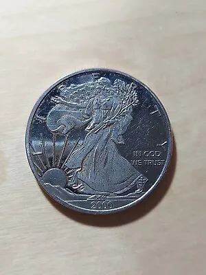 $60 • Buy 2000 W Silver American Eagle One Dollar Coin