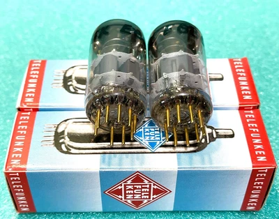 £163.86 • Buy E88CC / 6922 Telefunken Rare +/-3% MATCHED And BALANCED, Diamond On Base