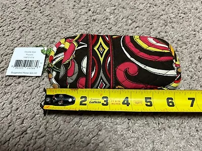 Vera Bradley Double Eye Glass Soft Case Puccini Retired NEW • $12.99