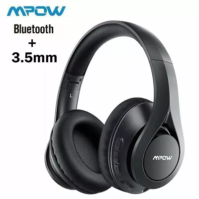£19.99 • Buy Mpow 059 LITE Wireless Headphones Bluetooth Noise Cancelling Over Ear Earphones