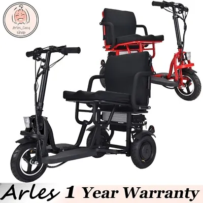 Double Motor 700W 3-Wheel 3 Speed Foldable Travel Mobility Scooter Fit Senior • $999