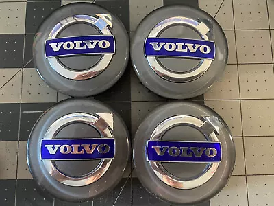 OEM Volvo Silver Center Hub Caps 30666913 (4) • $29.99