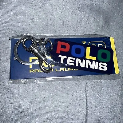 BRAND NEW IN PACKAGE Polo Ralph Lauren VINTAGE US OPEN Keychain • $50