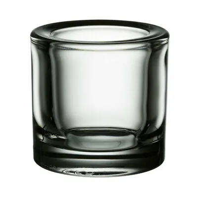  IITTALA GLASS  KIVI  Candle Holder Or Votive FINLAND MARIMEKKO  CLEAR  • $52.99