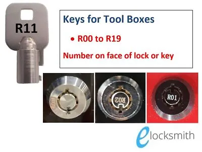 R11 Key To Fit Tool Box Suits Repco Gearwrench Toolpro TTI Kincrome + Others • $16.09