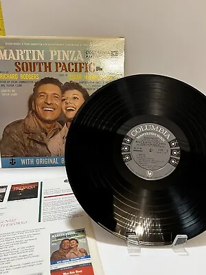 South Pacific Mary Martin Pinza Original Broadway Cast LP Vinyl Record 12  33rpm • $9.99