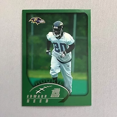 2002 Topps #353 ED REED ROOKIE (NM-MT+) • $7.50