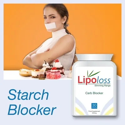 Carb Blocker Capsules To Help You Lose Weight Fast By Lipo L - 30 Capsules • £19.99