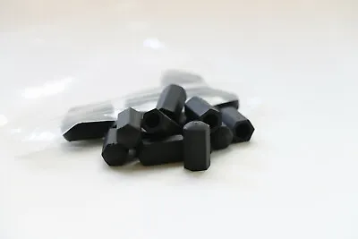 T Bolt Hose Clamp Thread Caps Black 1/4  Diameter Clamp-aid Covers Sleeves • $6.49