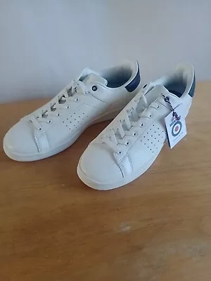 Lambretta White Lace Up Mens Shoes Size 10 • £12